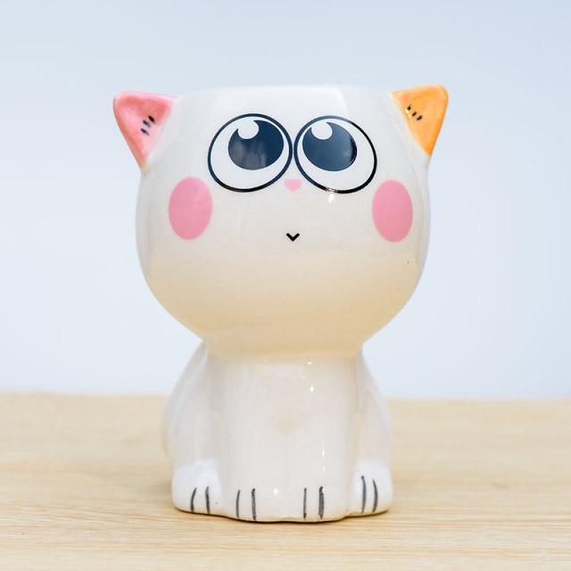 Cartoon Cat Blomkrukor | Veska 6