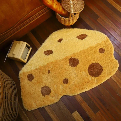 Cartoon Cheese Rug | Veska