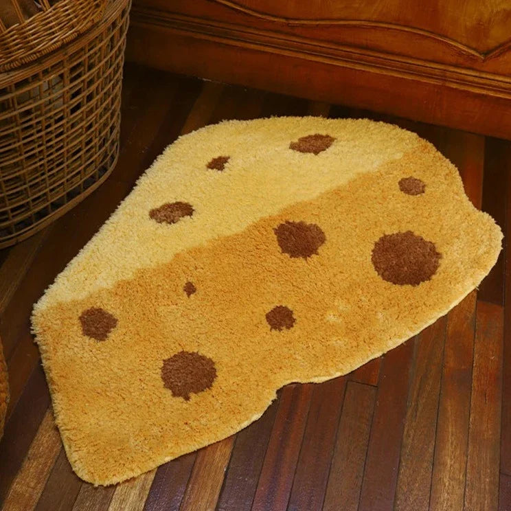 Cartoon Cheese Rug | Veska