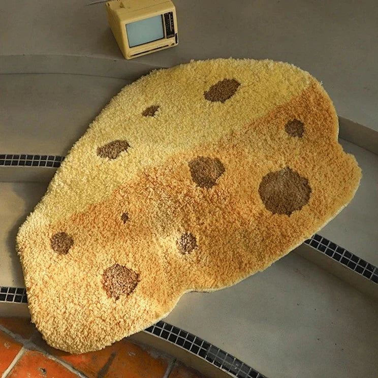 Cartoon Cheese Rug | Veska