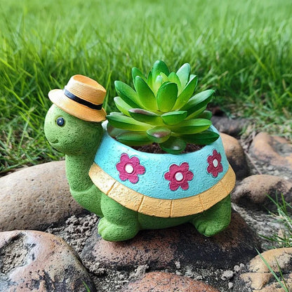 Cartoon-Sköldpadda-Succulent-Veskaomkruka | Veska