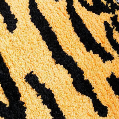Cartoon Tiger Flocking Foot Mat | Veska