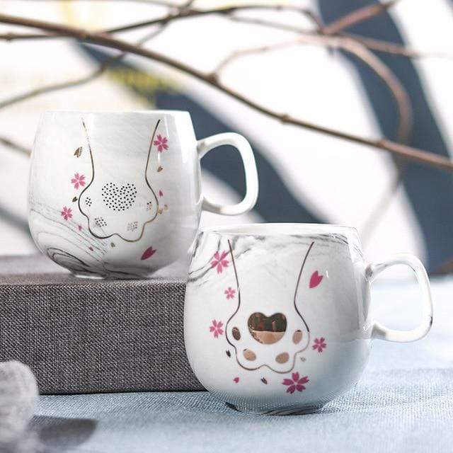 Cat Paws Kaffemugg | Veska Grå