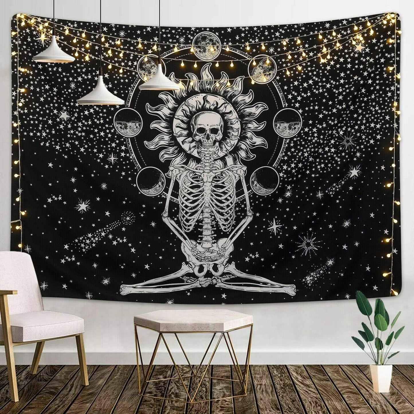 Celestial Skeleton Väggtapet | Veska