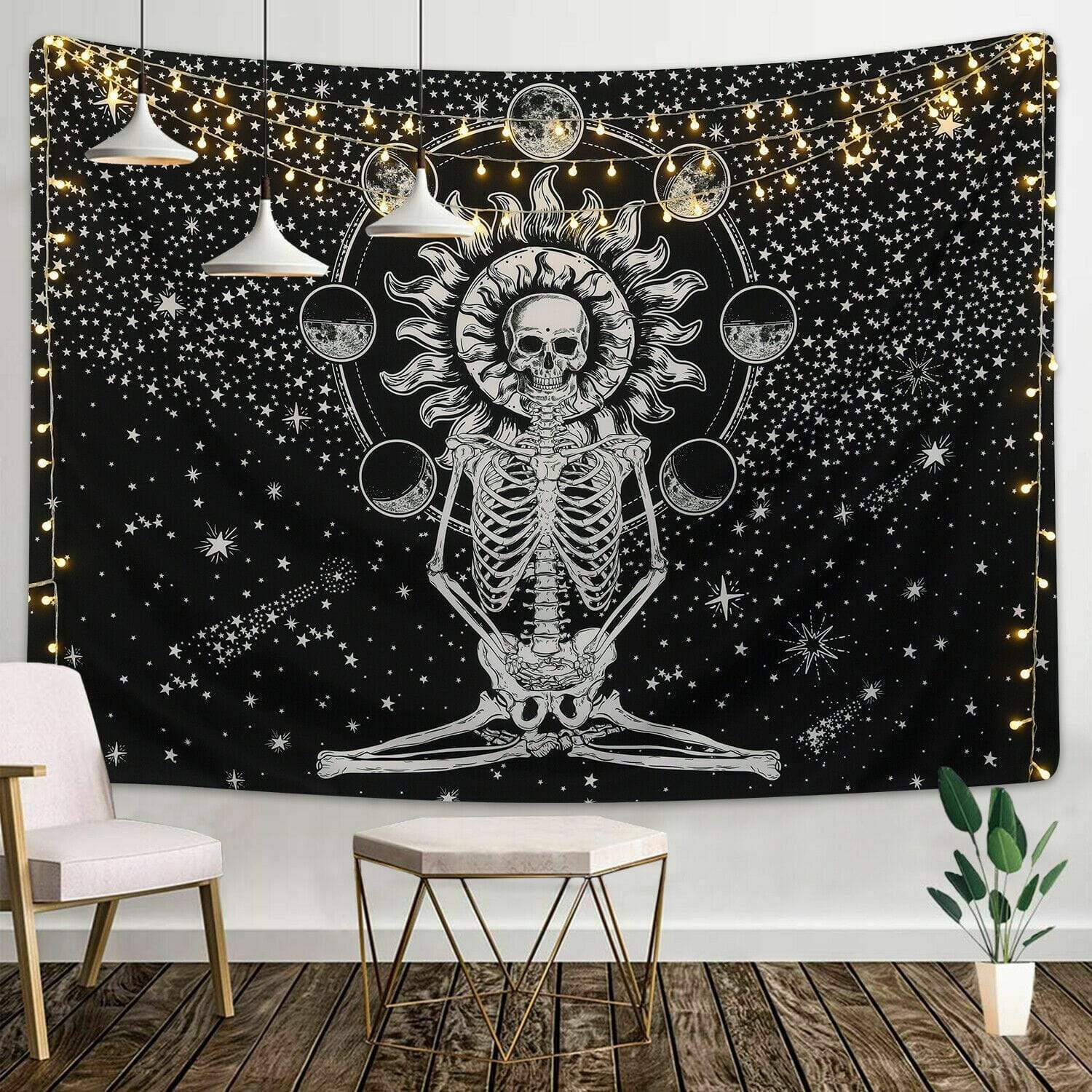 Celestial Skeleton Väggtapet | Veska