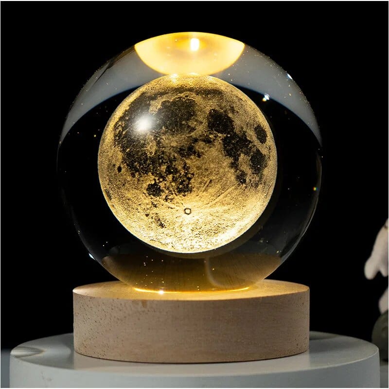 Celestial Sphere Nattlampa | Veska Måne