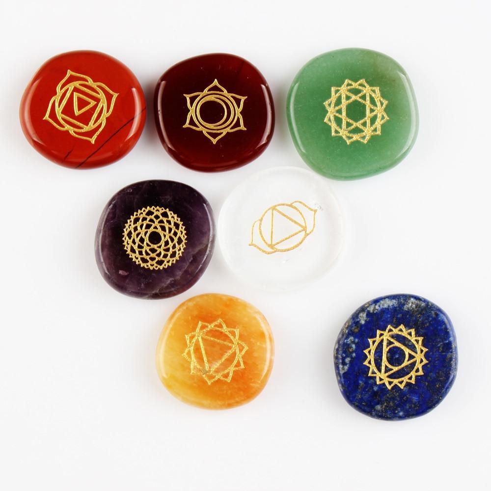 Chakra Healing Stones 7st | Veska
