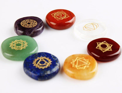 Chakra Healing Stones 7st | Veska