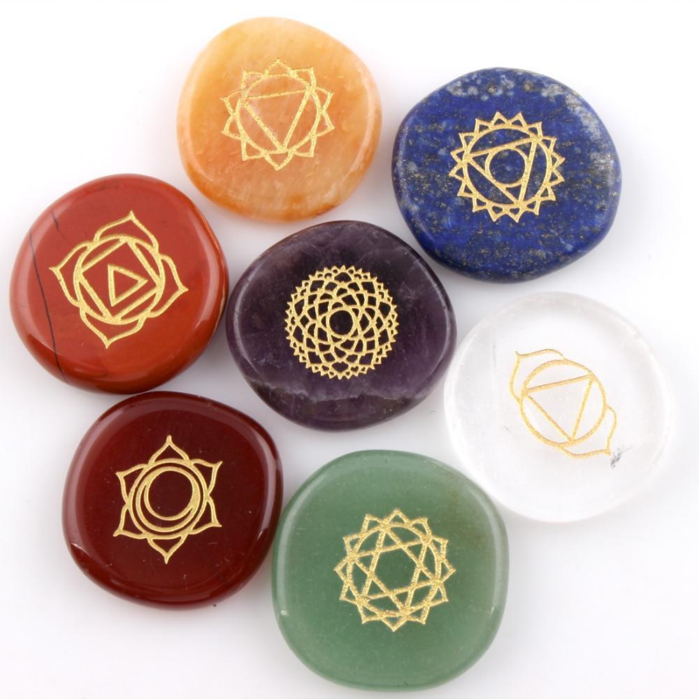 Chakra Healing Stones 7st | Veska