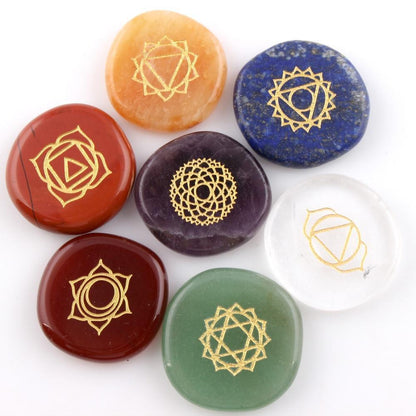 Chakra Healing Stones 7st | Veska