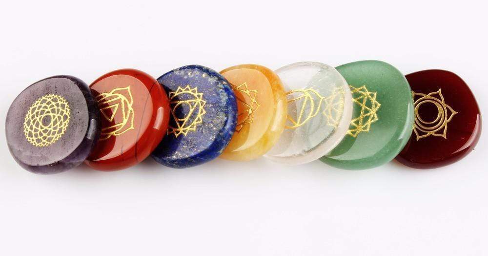 Chakra Healing Stones 7st | Veska