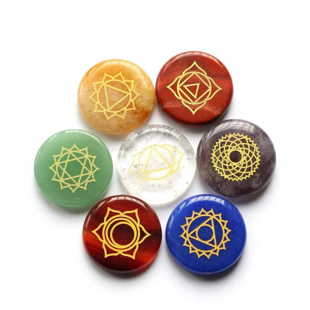 Chakra Healing Stones 7st | Veska