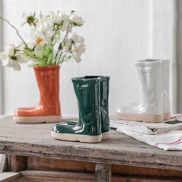 Charmig & Modern - Keramisk vas i bootsform | Veska