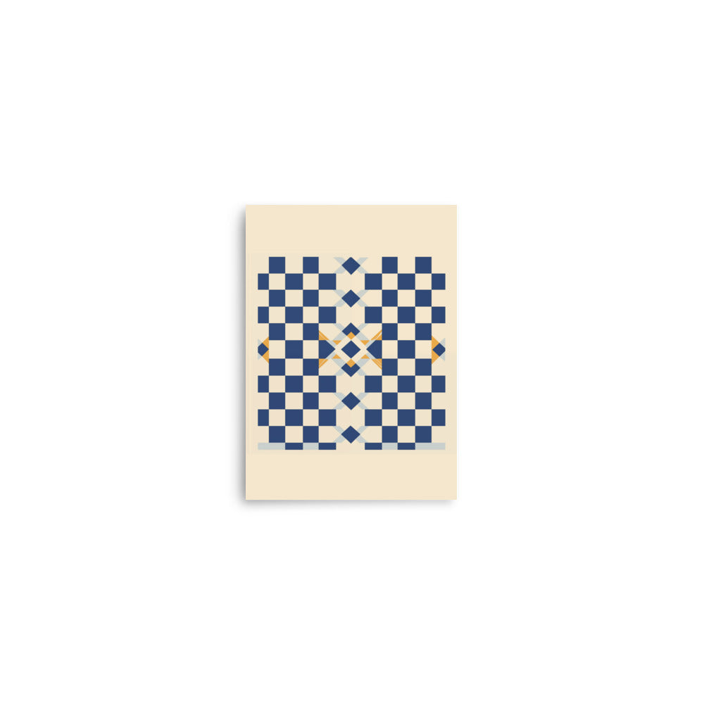 Checker 1 | Veska 5″×7″
