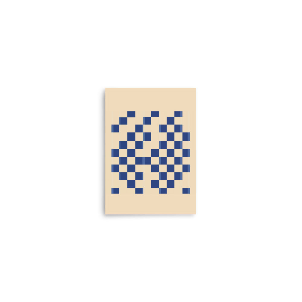 Checker 2 | Veska 5″×7″