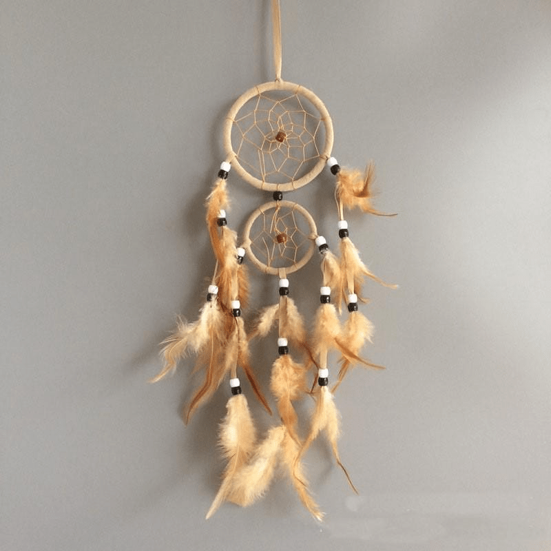 Cherokee Native American drömfångare | Veska Krämvit