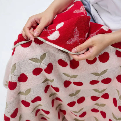 Cherry Cotton Handduk | Veska