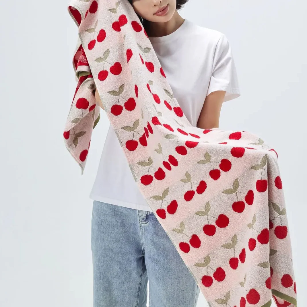Cherry Cotton Handduk | Veska