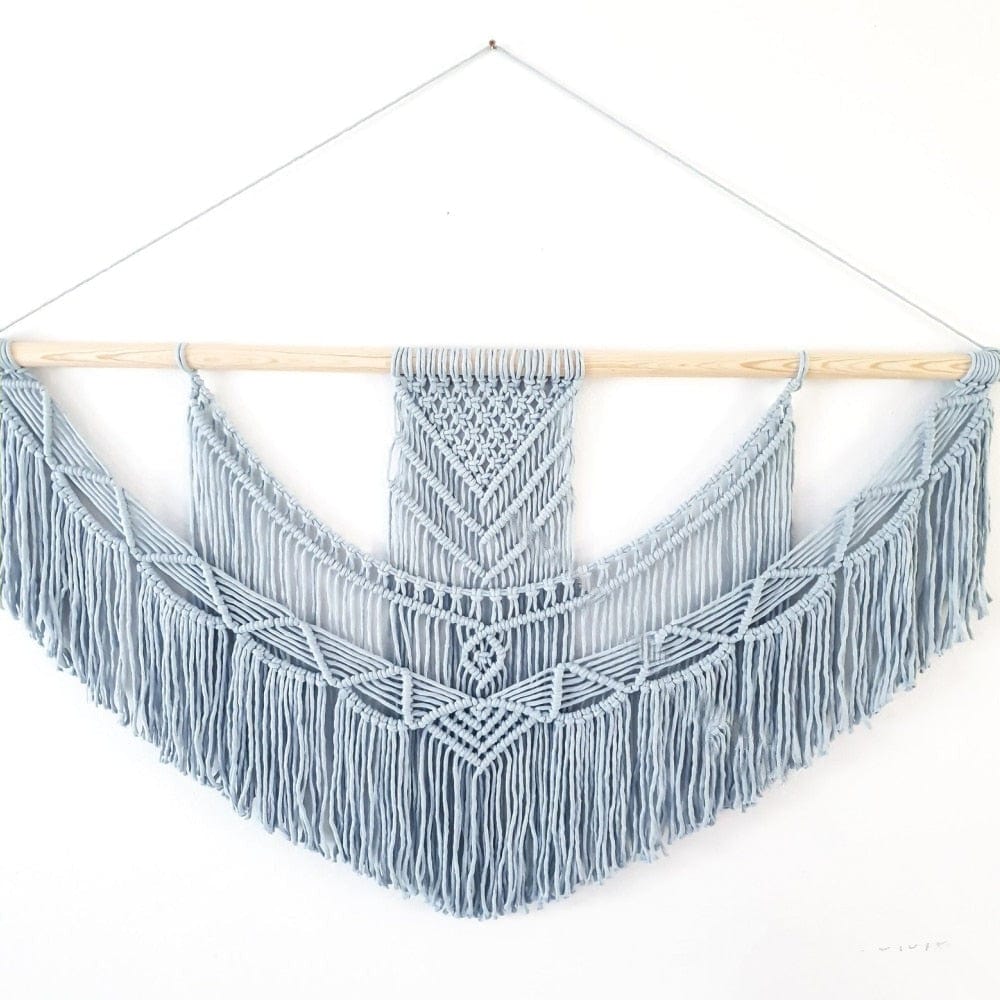 Chic Hand Woven Macrame Väggbonad | Veska