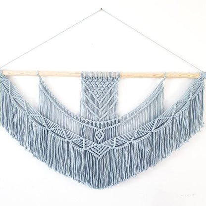 Chic Hand Woven Macrame Väggbonad | Veska