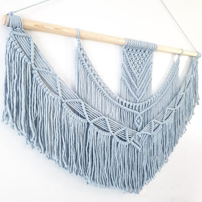 Chic Hand Woven Macrame Väggbonad | Veska