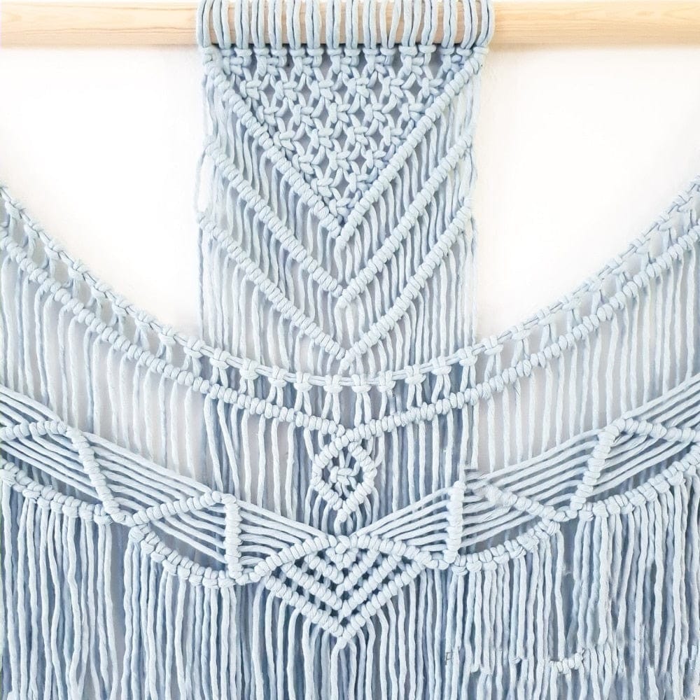 Chic Hand Woven Macrame Väggbonad | Veska
