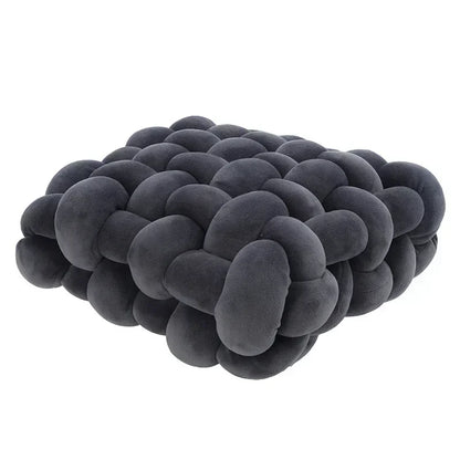 Chunky Woven Knot Cushion | Veska