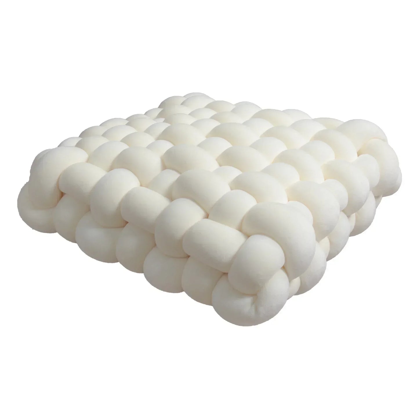 Chunky Woven Knot Cushion | Veska