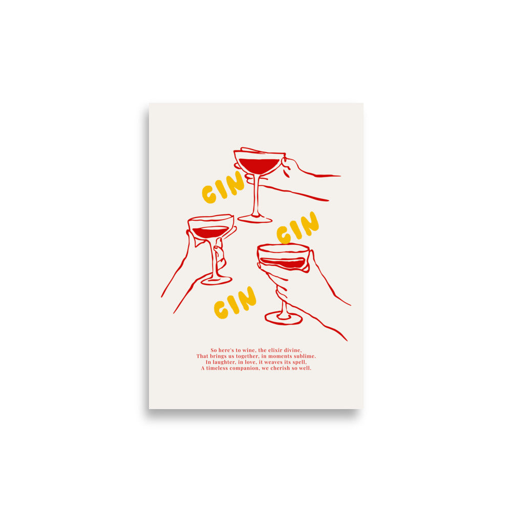 Cin Cin Cin | Veska 21×30 cm