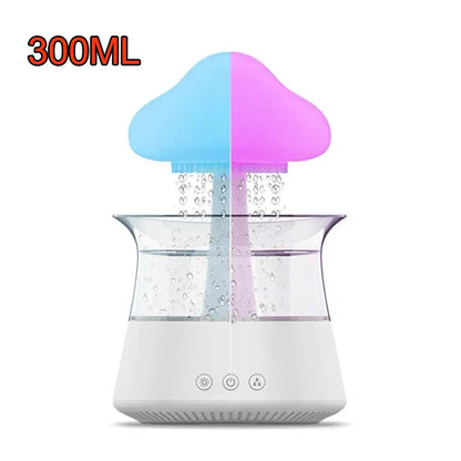 Cloud Rain Forest Aromaterapi Luftfuktare Lampa | Veska Utan fjärrkontroll 2