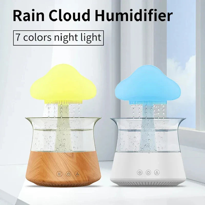 Cloud Rain Forest Aromaterapi Luftfuktare Lampa | Veska