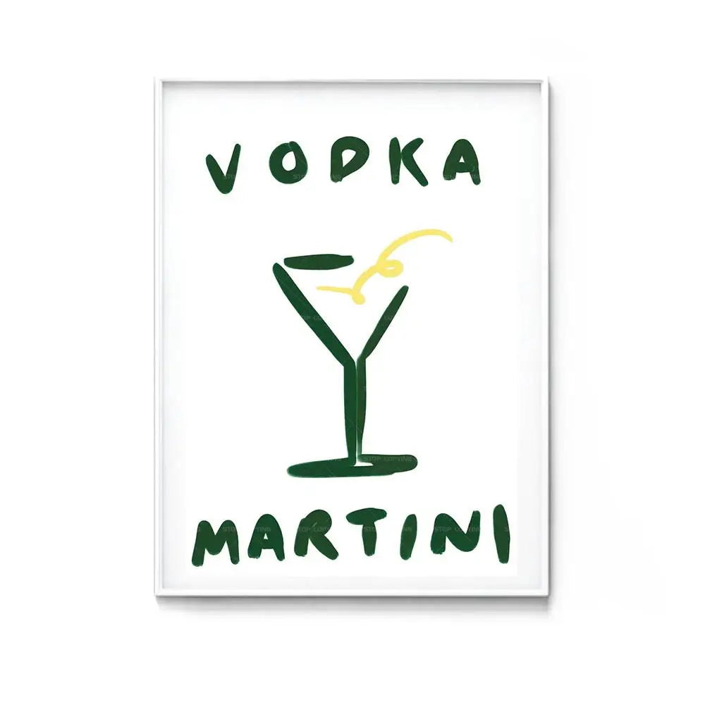 Cocktail Hour Väggkonst | Veska