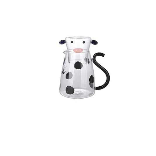 Cow Borosilikatglas Teapot Set | Veska Liten