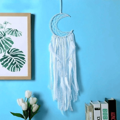 Crescent Moon Dreamcatcher | Veska Vit