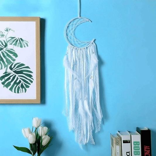 Crescent Moon Dreamcatcher | Veska Vit