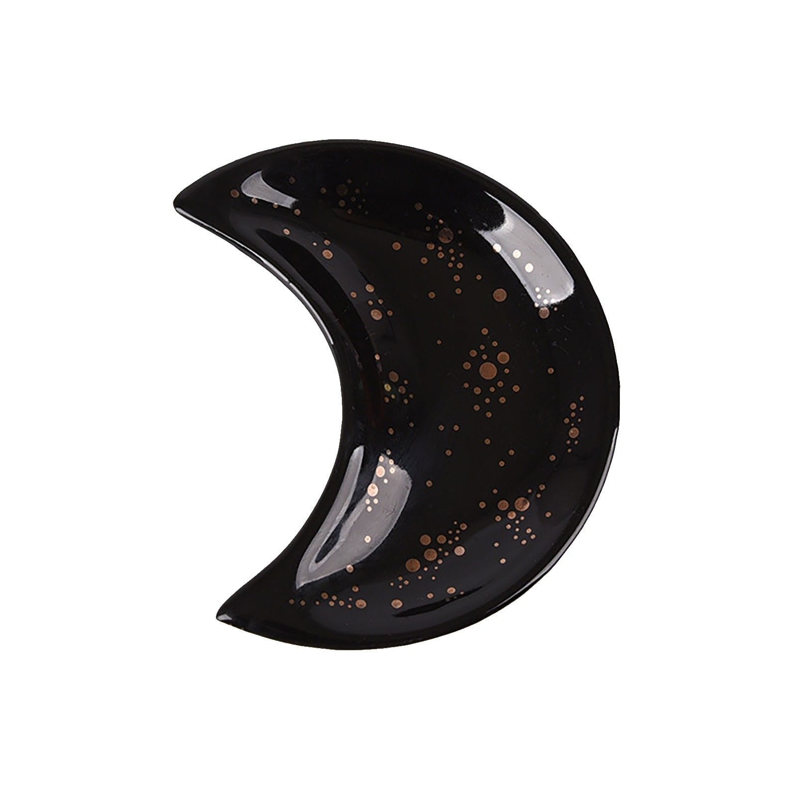 Crescent Moon Jewelry Tray | Veska Svart 10x8cm 3.9"x3.1"
