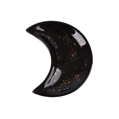 Crescent Moon Jewelry Tray | Veska Svart 10x8cm 3.9"x3.1"