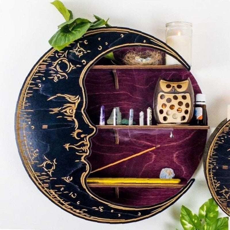 Crescent Moon Shelf | Veska Lila