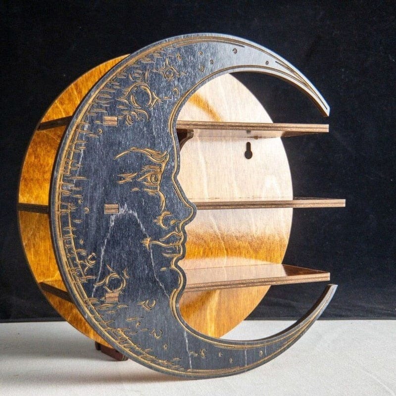 Crescent Moon Shelf | Veska Träfärg