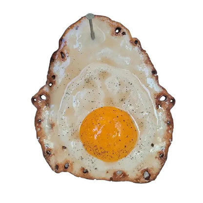 Crispy Fried Egg Wall Sculpture | Veska
