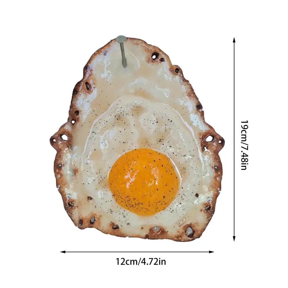 Crispy Fried Egg Wall Sculpture | Veska