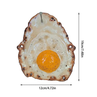 Crispy Fried Egg Wall Sculpture | Veska