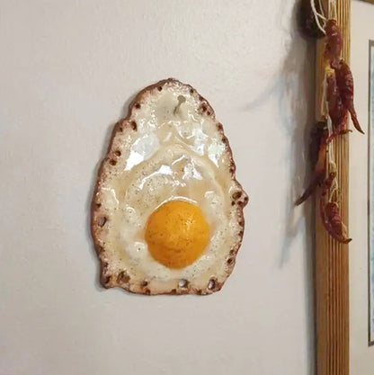Crispy Fried Egg Wall Sculpture | Veska