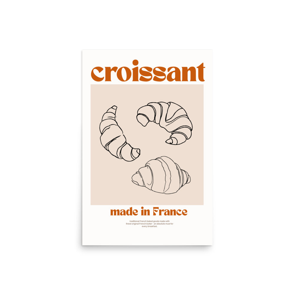 Croissant, tillverkad i Frankrike | Veska 20″×30″