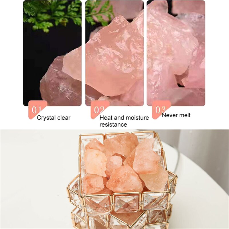 Crystal Room Mood Ambient Geo Shimmer Cube Light | Veska