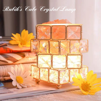 Crystal Room Mood Ambient Geo Shimmer Cube Light | Veska