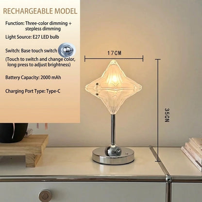 Crystal Star Ambient Touch LED Bordslampa | Veska