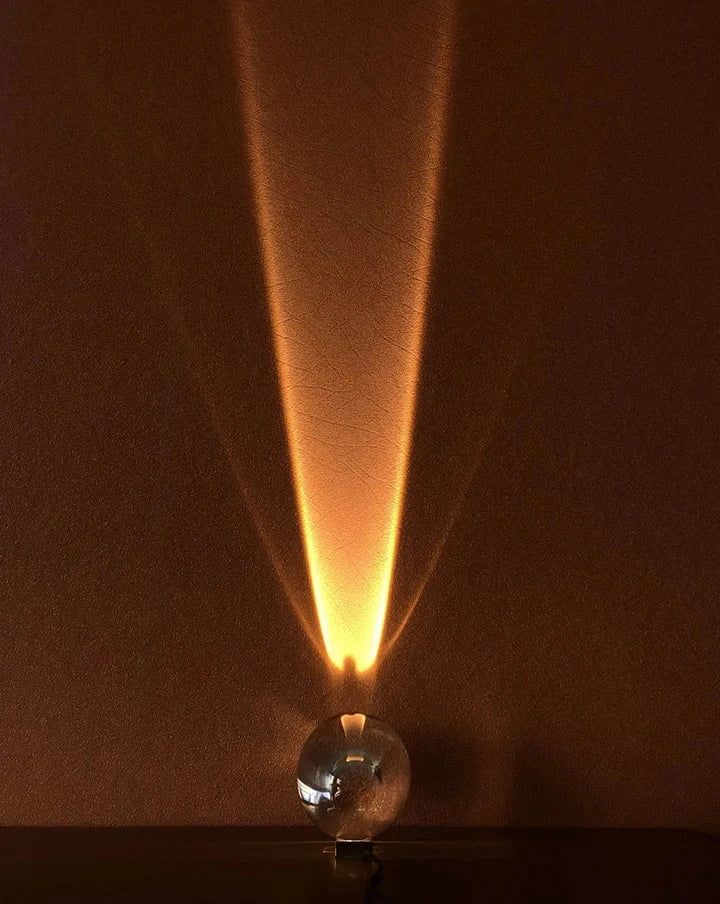 Crystal Sunset Sky Bordslampa | Veska