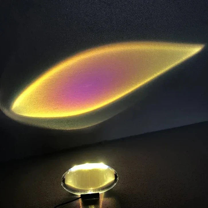 Crystal Sunset Sky Bordslampa | Veska