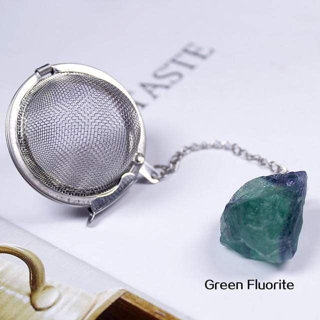 Crystal Tefilter | Veska Grön fluorite